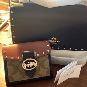 Coach wallet and bag set brand new